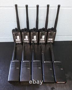 LOT OF 10 Motorola CP110 2ch Two Way Radios H96KCC9AA2AA