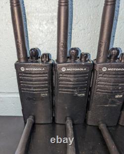 LOT OF 10 Motorola CP110 2ch Two Way Radios H96KCC9AA2AA