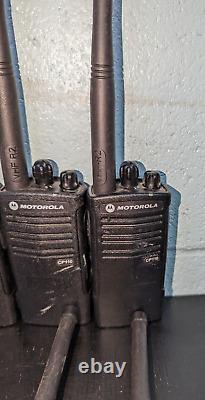 LOT OF 10 Motorola CP110 2ch Two Way Radios H96KCC9AA2AA