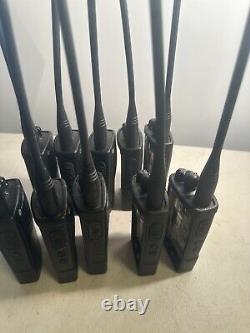 LOT OF 10 Motorola CP110 2ch Two Way Radios H96KCC9AA2AA. No Battery