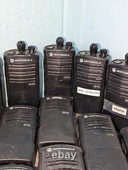 LOT OF 15 Motorola CP110 2ch Two Way Radios H96KCC9AA2AA