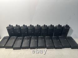 LOT OF 19 Motorola CP110 2ch Two Way Radios H96KCC9AA2AA. No Battery