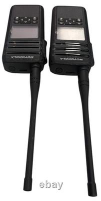 LOT OF 2Motorola DTR700 Digital Two-Way Radio