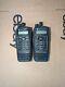 Lot Of 2 Motorola Aah55qdh9la1an Uhf Digital Two-way Radio