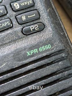 LOT OF 2 Motorola AAH55QDH9LA1AN UHF Digital Two-Way Radio