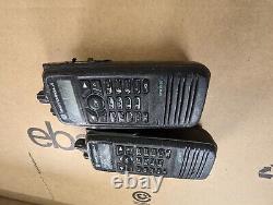 LOT OF 2 Motorola AAH55QDH9LA1AN UHF Digital Two-Way Radio