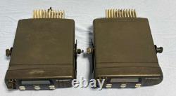 LOT OF 2 Motorola CDM1250 Desktop Two-Way Radio Part GCN6113B