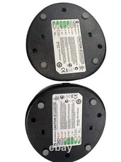 LOT OF 2 Motorola CP185 Two Way Radios UHF 435-480mhz 16Ch 4Watt AAH03RDF8AA7AN