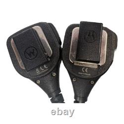 LOT OF 2 Motorola CP185 Two Way Radios UHF 435-480mhz 16Ch 4Watt AAH03RDF8AA7AN