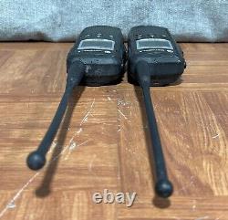 LOT OF 2 Motorola DTR650 Portable Walkie Talkie Handheld Digital Two-Way Radios