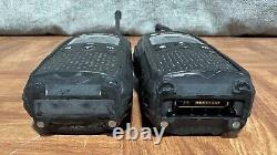 LOT OF 2 Motorola DTR650 Portable Walkie Talkie Handheld Digital Two-Way Radios