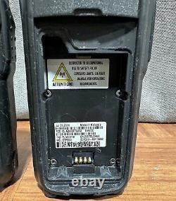 LOT OF 2 Motorola DTR650 Portable Walkie Talkie Handheld Digital Two-Way Radios