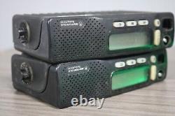 LOT OF 2 Motorola Radius M1225 40 Watt VHF Two Way Radio M43DGC90J2AA