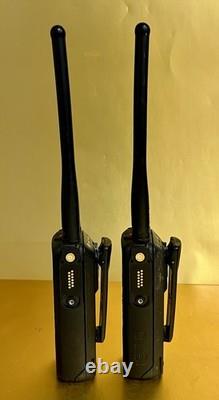 LOT OF 2 Motorola XPR 6550 VHF 136-174 MHz Two Way Radios AAH55JDH9LA1AN