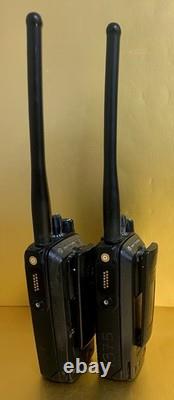 LOT OF 2 Motorola XPR 6550 VHF 136-174 MHz Two Way Radios AAH55JDH9LA1AN