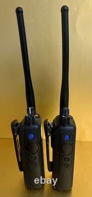 LOT OF 2 Motorola XPR 6550 VHF 136-174 MHz Two Way Radios AAH55JDH9LA1AN