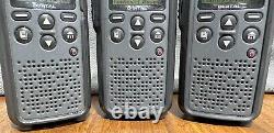 LOT OF 3 Motorola DTR 410 Digital Two-Way Portable Handheld Walkie Talkie Radio