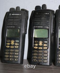 LOT OF 3 Motorola HT1550 XLS Uhf Two Way Radio RADIO 136-174 Mhz, PRE-OWNED