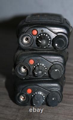 LOT OF 3 Motorola HT1550 XLS Uhf Two Way Radio RADIO 136-174 Mhz, PRE-OWNED