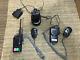 (lot Of 3) Motorola Mag One Bpr40 Uhf 4w 16ch Two-way + (1) Charge Base