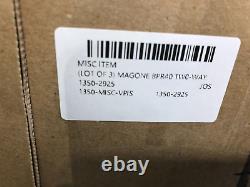 (LOT OF 3) Motorola Mag One BPR40 UHF 4W 16ch TWO-WAY + (1) CHARGE BASE