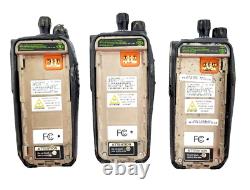 LOT OF 3 Motorola XPR 6500 AAH55QDH9JA1AN Two Way Radio FOR PARTS / AS IS