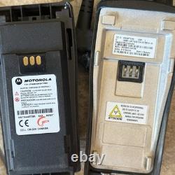 LOT OF 4 Motorola Radius CP200 aah50kdc9aa1an VHF Digital Two-Way Radio Battery