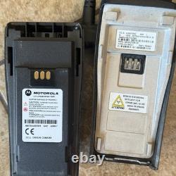 LOT OF 4 Motorola Radius CP200 aah50kdc9aa1an VHF Digital Two-Way Radio Battery
