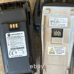 LOT OF 4 Motorola Radius CP200 aah50kdc9aa1an VHF Digital Two-Way Radio Battery