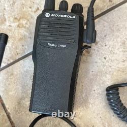LOT OF 4 Motorola Radius CP200 aah50kdc9aa1an VHF Digital Two-Way Radio Battery