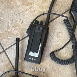 LOT OF 4 Motorola Radius CP200 aah50kdc9aa1an VHF Digital Two-Way Radio Battery