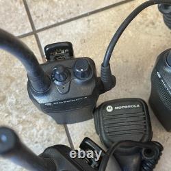 LOT OF 4 Motorola Radius CP200 aah50kdc9aa1an VHF Digital Two-Way Radio Battery