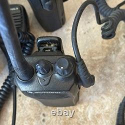 LOT OF 4 Motorola Radius CP200 aah50kdc9aa1an VHF Digital Two-Way Radio Battery