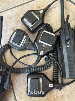 LOT OF 4 Motorola Radius CP200 aah50kdc9aa1an VHF Digital Two-Way Radio Battery