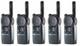 Lot Of 5 Motorola Cls1413 Two-way Radio With Battery Tested & Working