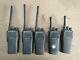(lot Of 5) Motorola Radius Cp200 Vhf 4ch Two Way Radios