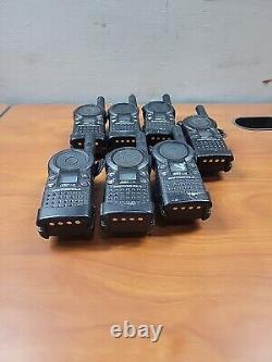 (LOT OF 7) Motorola CLS1110 Two-Way Radio Black