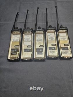 LOT OF FIVE Motorola XTS5000 800 MHz P25 Two Way Radio H18UCF9PW6AN