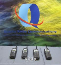 LOT OF FOUR Motorola DTR650 Digital Two Way Radios 900 MHz with Antenna