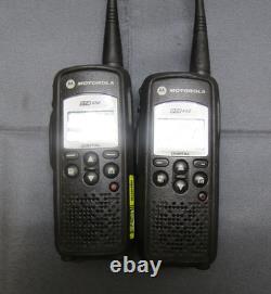 LOT OF FOUR Motorola DTR650 Digital Two Way Radios 900 MHz with Antenna