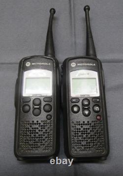 LOT OF FOUR Motorola DTR650 Digital Two Way Radios 900 MHz with Antenna