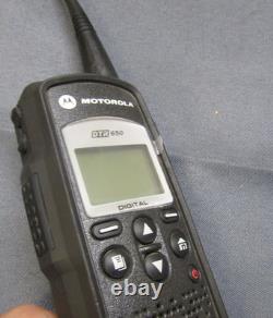 LOT OF FOUR Motorola DTR650 Digital Two Way Radios 900 MHz with Antenna