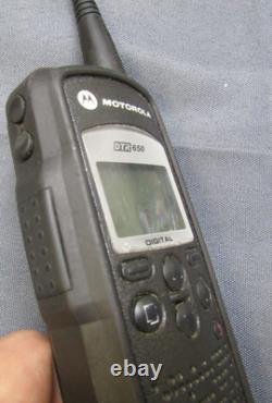 LOT OF FOUR Motorola DTR650 Digital Two Way Radios 900 MHz with Antenna