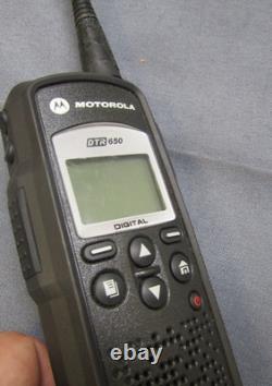 LOT OF FOUR Motorola DTR650 Digital Two Way Radios 900 MHz with Antenna