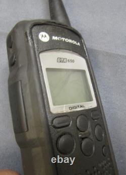 LOT OF FOUR Motorola DTR650 Digital Two Way Radios 900 MHz with Antenna