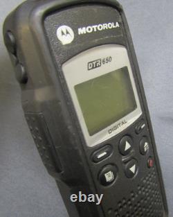LOT OF FOUR Motorola DTR650 Digital Two Way Radios 900 MHz with Antenna