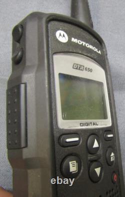 LOT OF FOUR Motorola DTR650 Digital Two Way Radios 900 MHz with Antenna