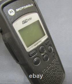 LOT OF FOUR Motorola DTR650 Digital Two Way Radios 900 MHz with Antenna