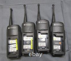 LOT OF FOUR Motorola DTR650 Digital Two Way Radios 900 MHz with Antenna