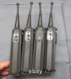LOT OF FOUR Motorola DTR650 Digital Two Way Radios 900 MHz with Antenna